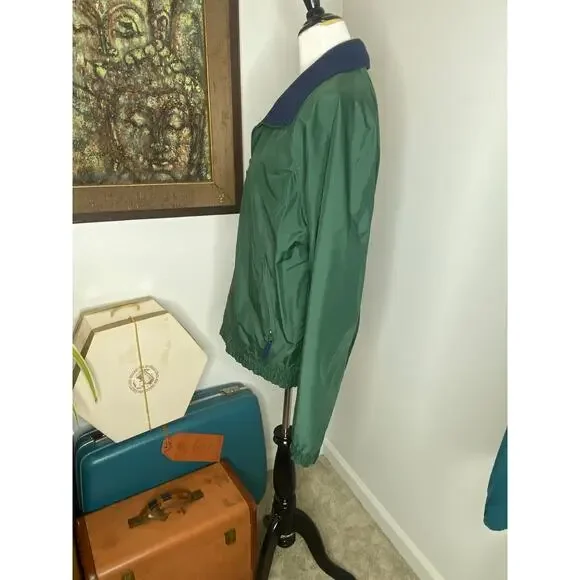 Vintage 90s Port Authority Challenger Jacket - Forest Green/Navy- Size M -AS IS - Picture 6 of 16